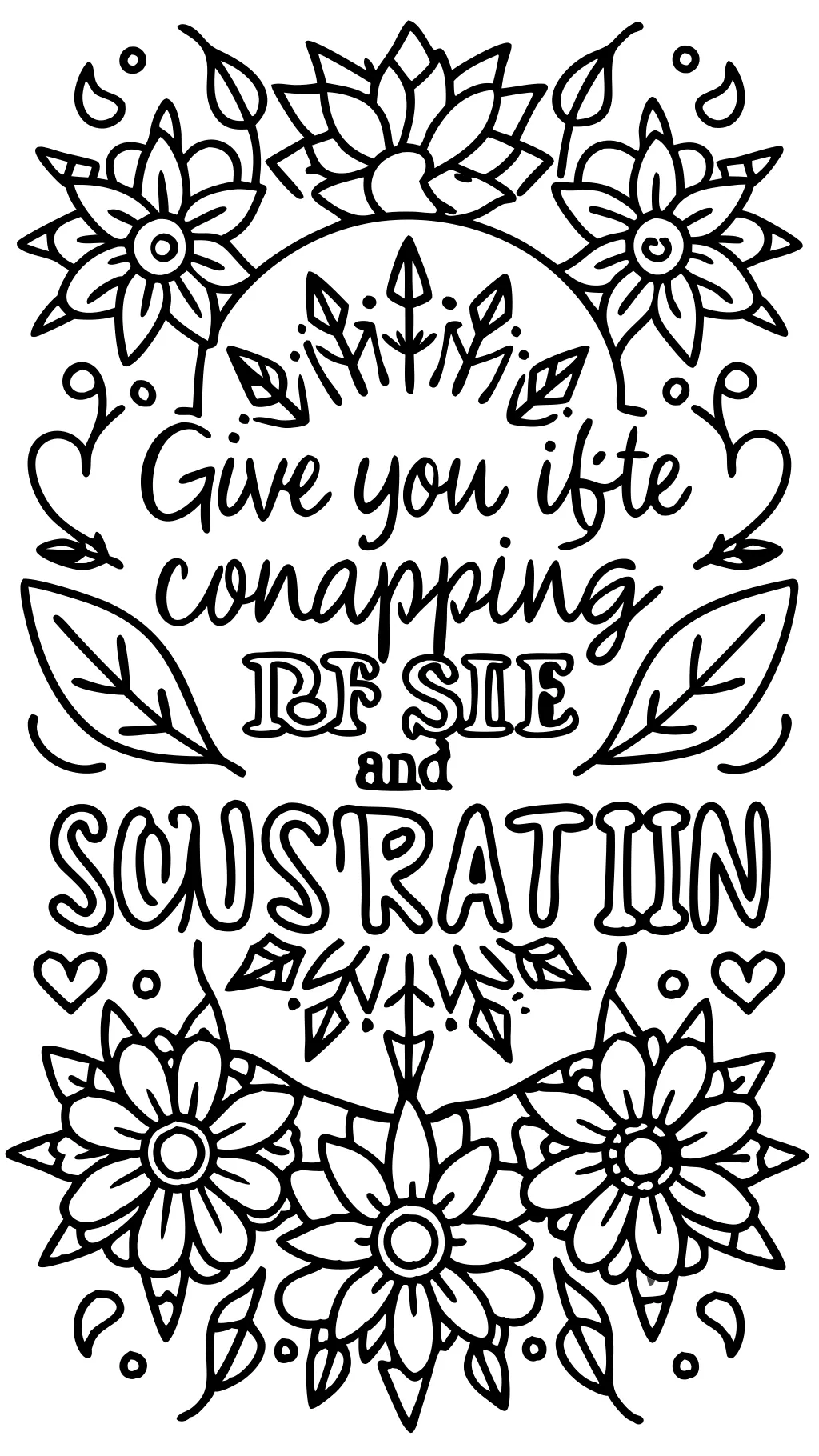 motivational coloring pages